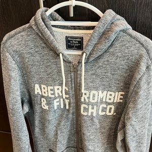 Abercrombie & Fitch mens full zip hoodie